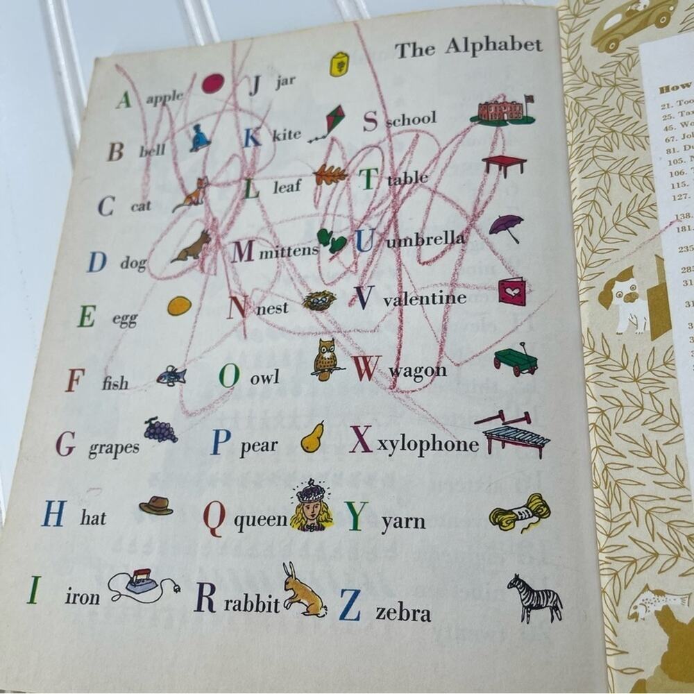 Vintage Little Golden Books Lot 4 Educational Learning Picture Dictionary Books - Picture 13 of 15